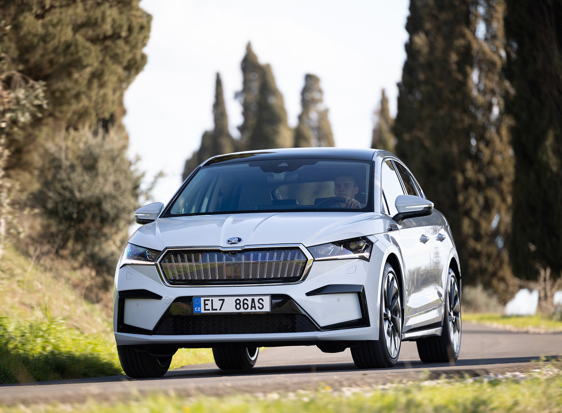 Download 2022 Škoda ENYAQ Coupe iV - Front HD Wallpaper 1920x1409 #23