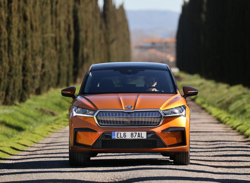 2022 Škoda ENYAQ Coupe iV - Front Wallpaper 850x624 #105