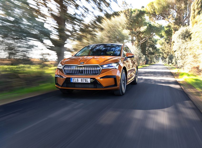 2022 Škoda ENYAQ Coupe iV - Front Wallpaper 850x624 #87