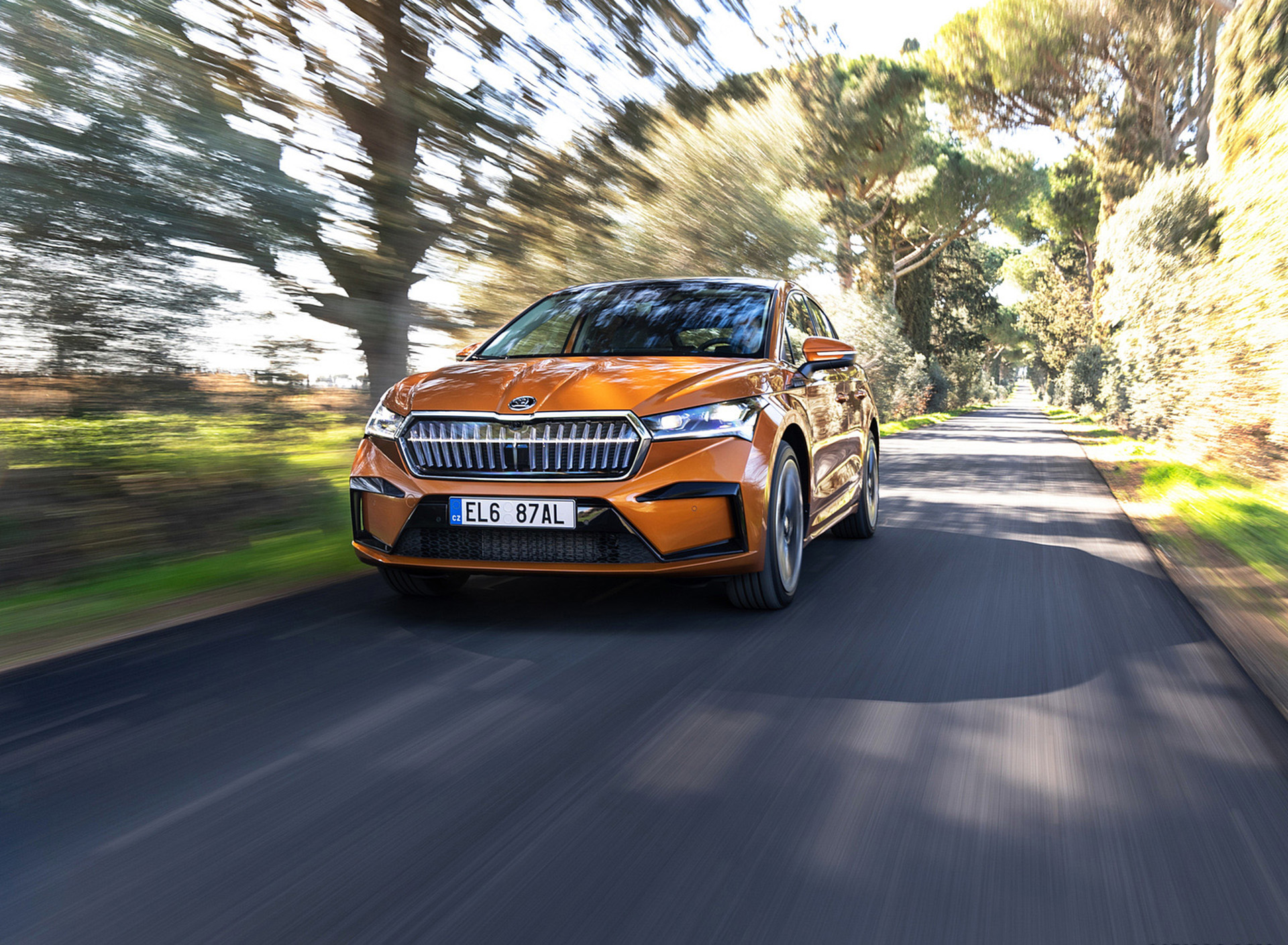 Download 2022 Škoda ENYAQ Coupe iV - Front HD Wallpaper 1920x1409 #87