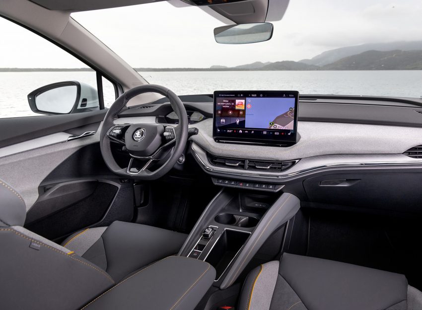 2022 Škoda ENYAQ Coupe iV - Interior, Cockpit Wallpaper 850x624 #73