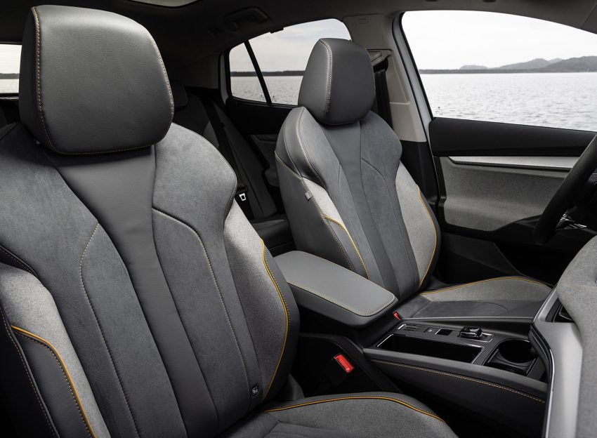 2022 Škoda ENYAQ Coupe iV - Interior, Front Seats Wallpaper 850x624 #74