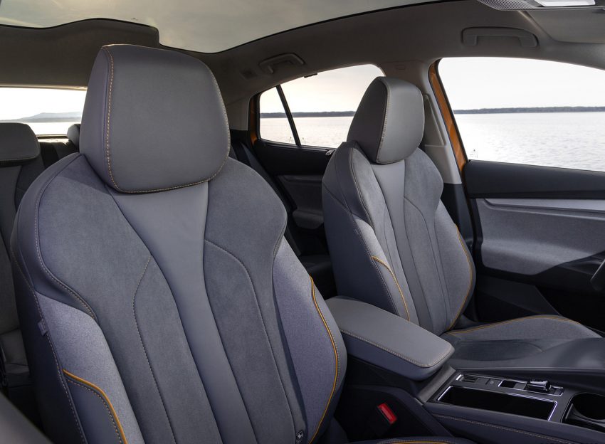2022 Škoda ENYAQ Coupe iV - Interior, Front Seats Wallpaper 850x624 #169