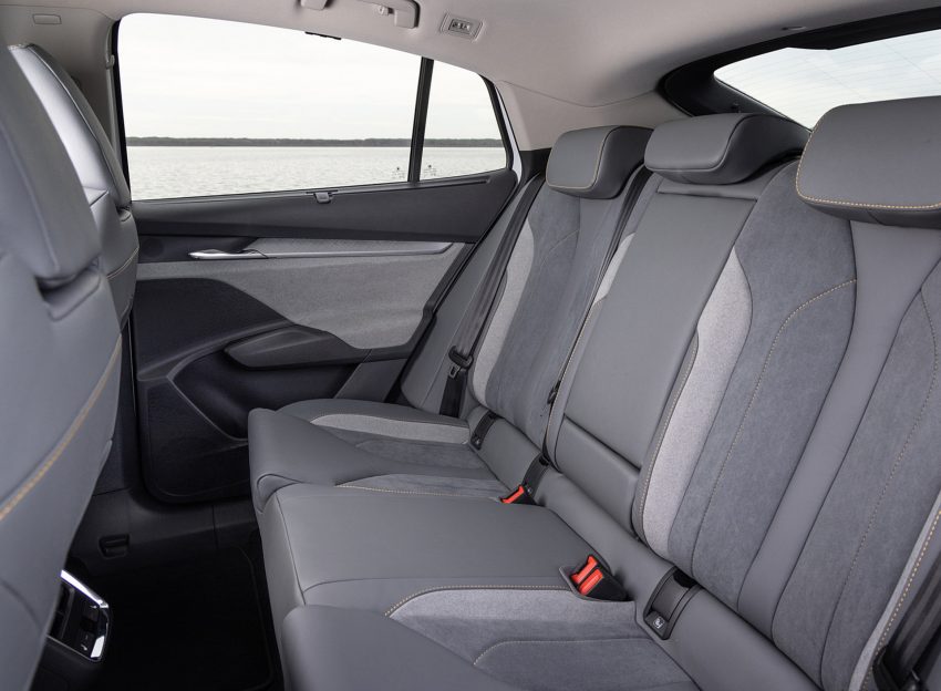 2022 Škoda ENYAQ Coupe iV - Interior, Rear Seats Wallpaper 850x624 #75
