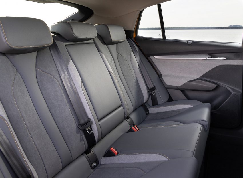 2022 Škoda ENYAQ Coupe iV - Interior, Rear Seats Wallpaper 850x624 #170