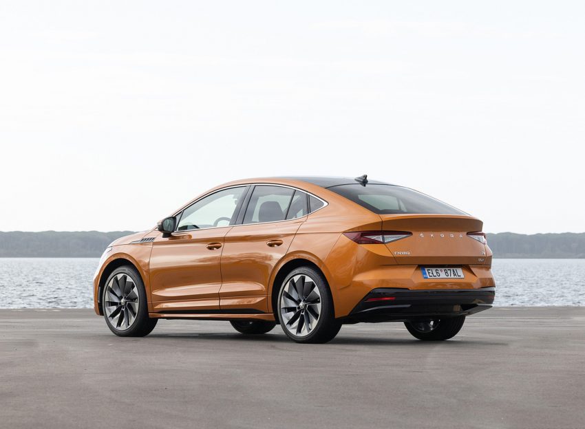 2022 Škoda ENYAQ Coupe iV - Rear Three-Quarter Wallpaper 850x624 #134
