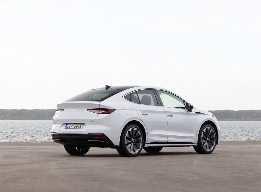 2022 Škoda ENYAQ Coupe iV - Rear Three-Quarter Wallpaper 850x624 #58