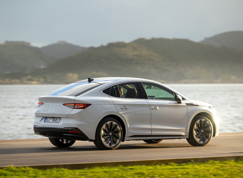 2022 Škoda ENYAQ Coupe iV - Rear Three-Quarter Wallpaper 850x624 #44