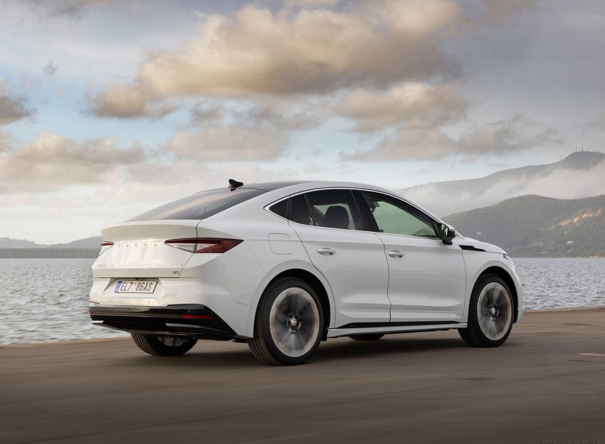 2022 Škoda ENYAQ Coupe iV - Rear Three-Quarter Wallpaper 850x624 #45