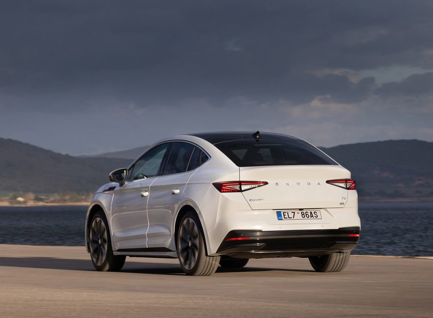 2022 Škoda ENYAQ Coupe iV - Rear Three-Quarter Wallpaper 850x624 #37