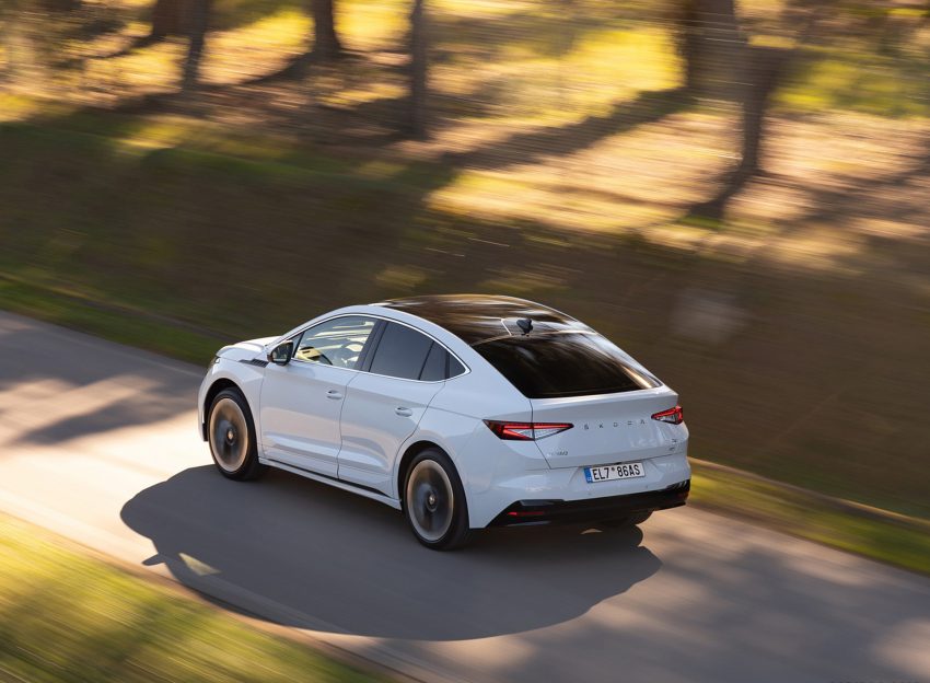 2022 Škoda ENYAQ Coupe iV - Rear Three-Quarter Wallpaper 850x624 #28