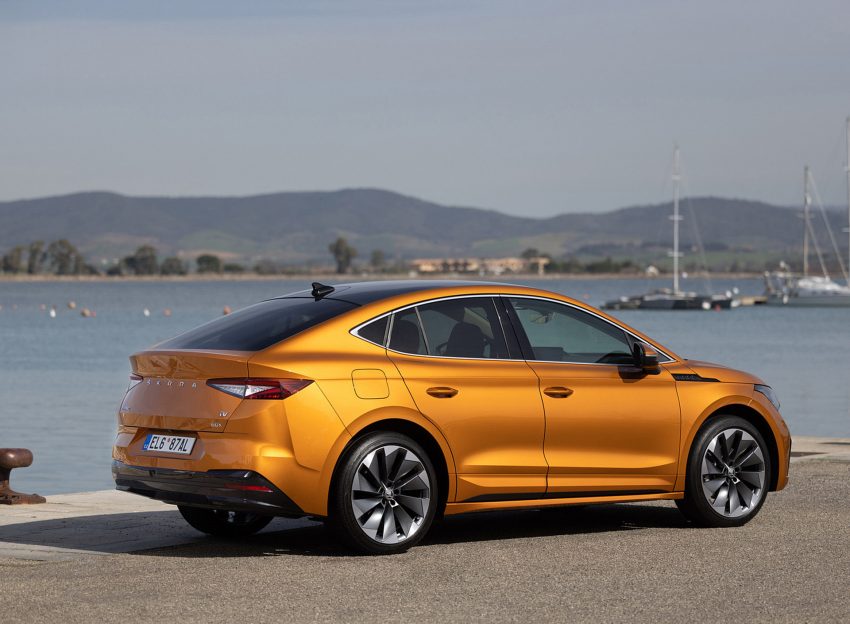 2022 Škoda ENYAQ Coupe iV - Rear Three-Quarter Wallpaper 850x624 #143