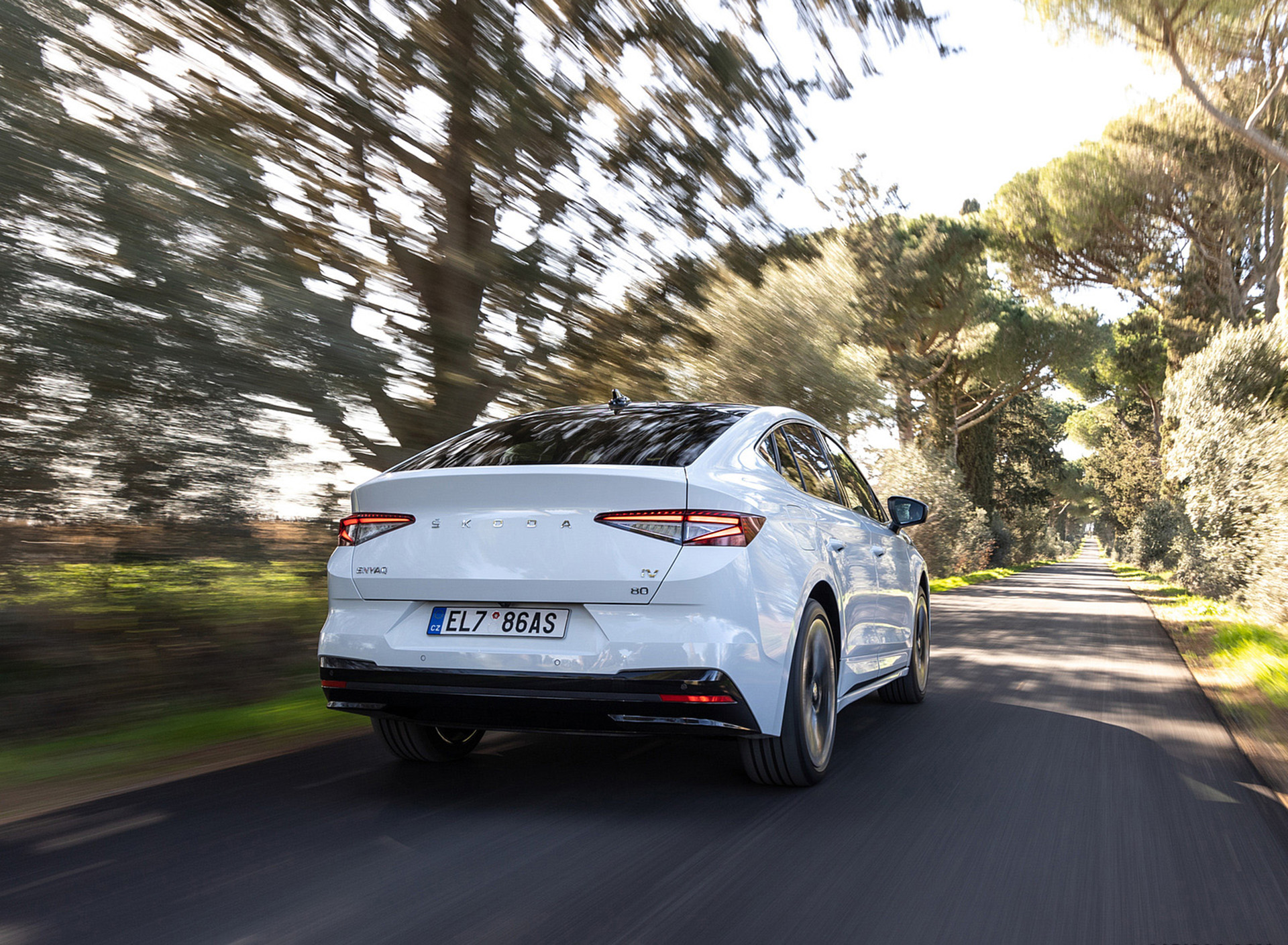 Download 2022 Škoda ENYAQ Coupe iV - Rear HD Wallpaper 1920x1409 #29