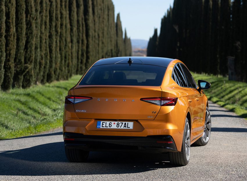 2022 Škoda ENYAQ Coupe iV - Rear Wallpaper 850x624 #151