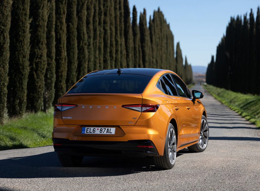 2022 Škoda ENYAQ Coupe iV - Rear Wallpaper 850x624 #149