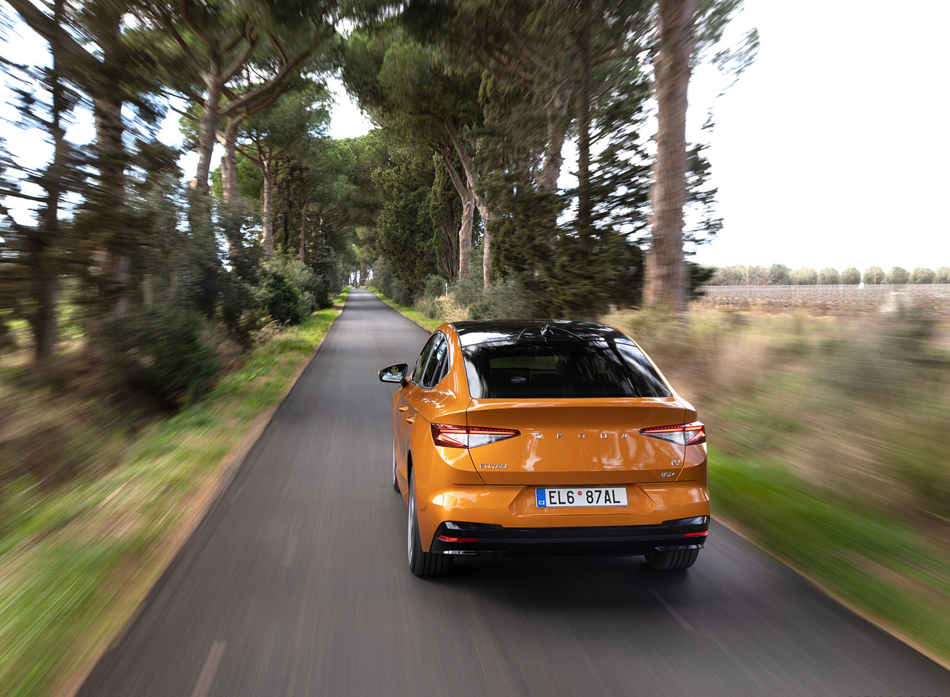 Download 2022 Škoda ENYAQ Coupe iV - Rear HD Wallpaper 1920x1409 #92