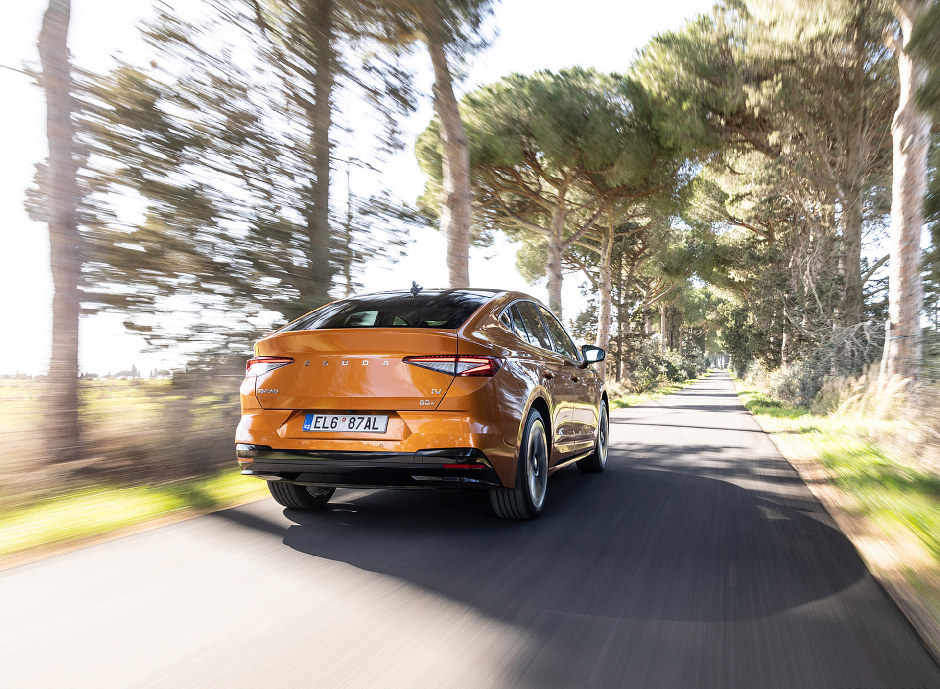 Download 2022 Škoda ENYAQ Coupe iV - Rear HD Wallpaper 1920x1409 #94