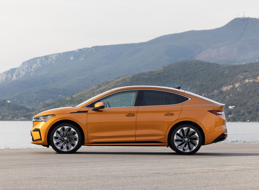 2022 Škoda ENYAQ Coupe iV - Side Wallpaper 850x624 #129