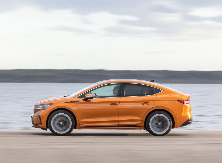 2022 Škoda ENYAQ Coupe iV - Side Wallpaper 850x624 #116