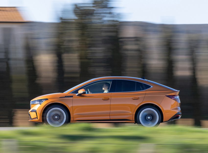 2022 Škoda ENYAQ Coupe iV - Side Wallpaper 850x624 #103