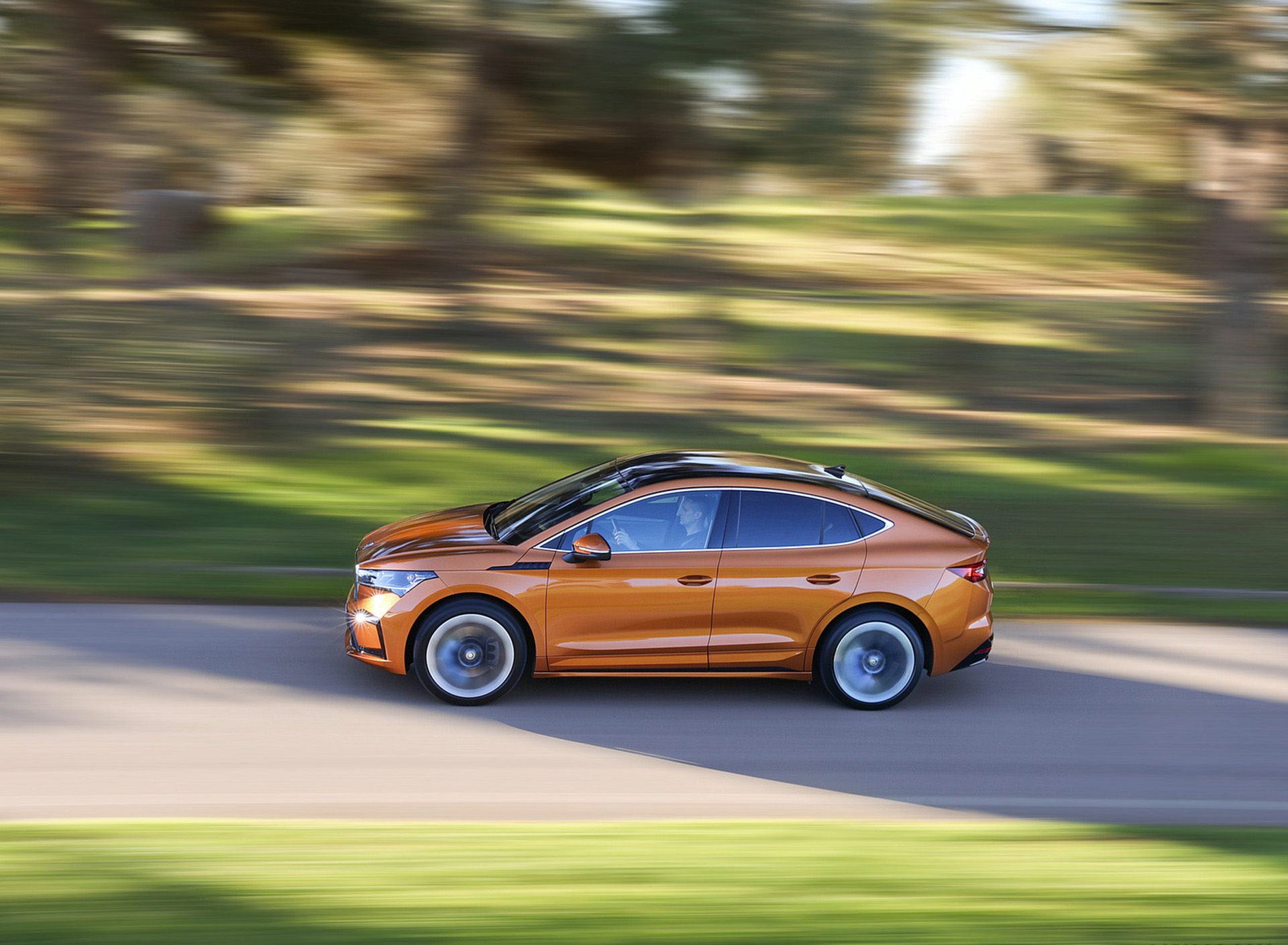 Download 2022 Škoda ENYAQ Coupe iV - Side HD Wallpaper 1920x1409 #84