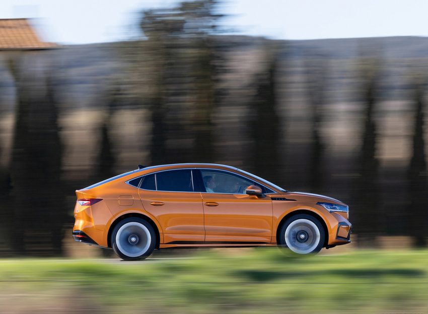 2022 Škoda ENYAQ Coupe iV - Side Wallpaper 850x624 #102