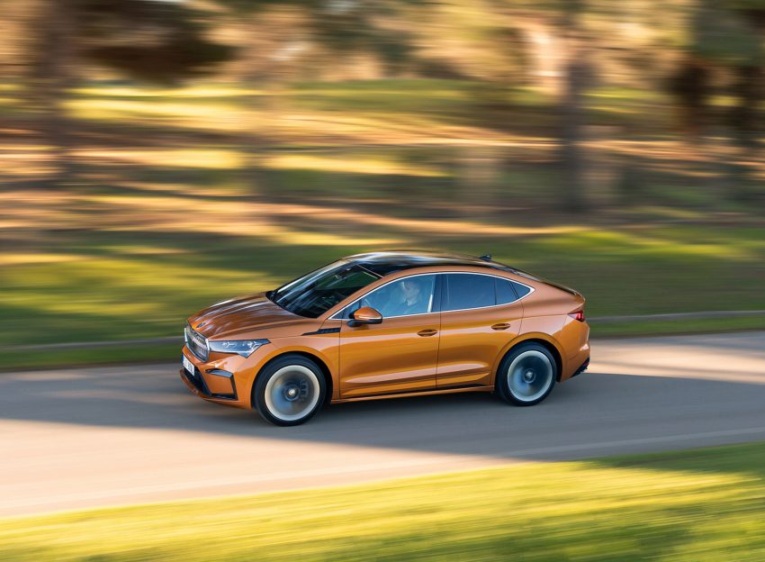 2022 Škoda ENYAQ Coupe iV - Side Wallpaper 850x624 #85
