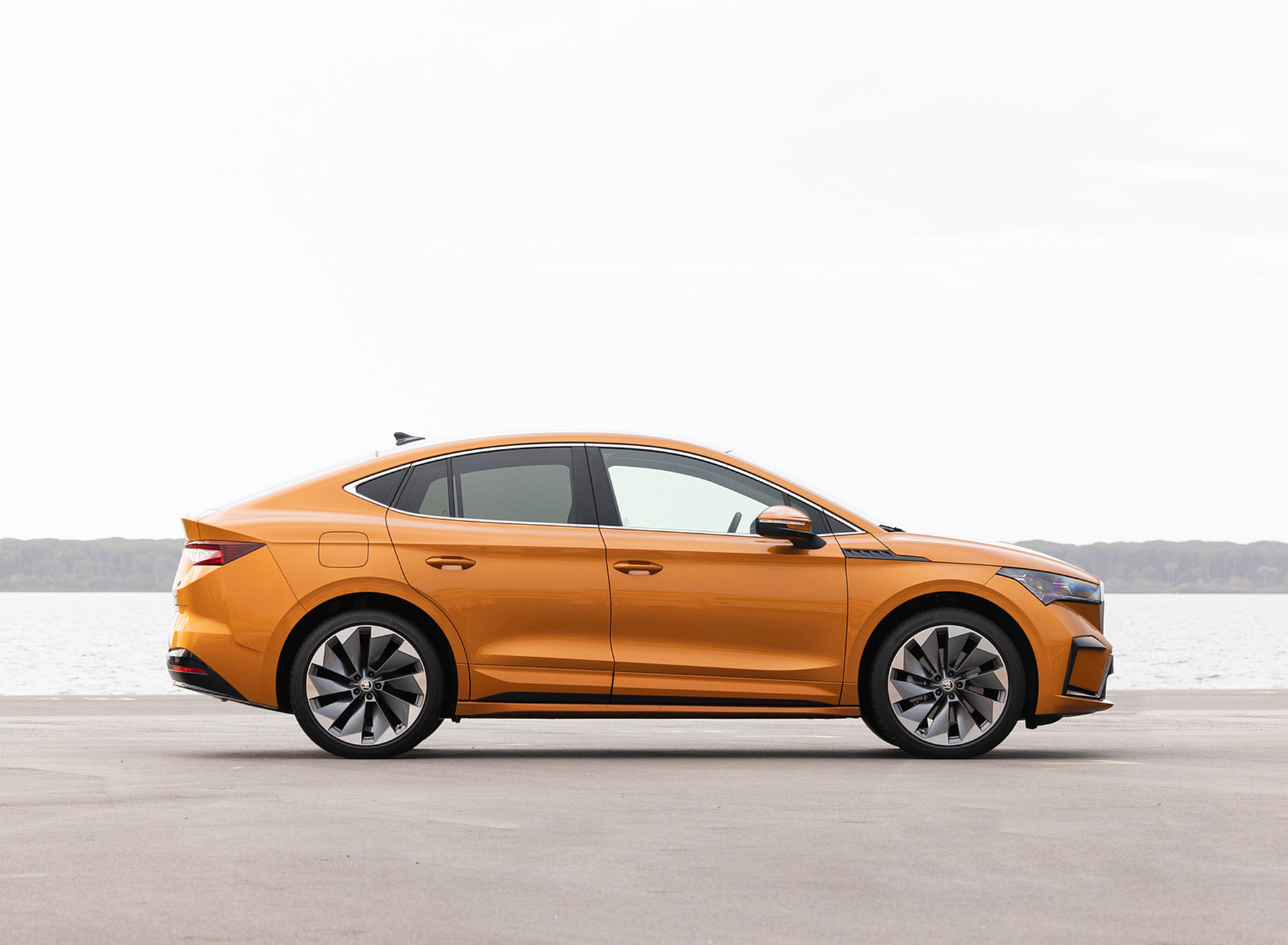 Download 2022 Škoda ENYAQ Coupe iV - Side HD Wallpaper 1920x1409 #138