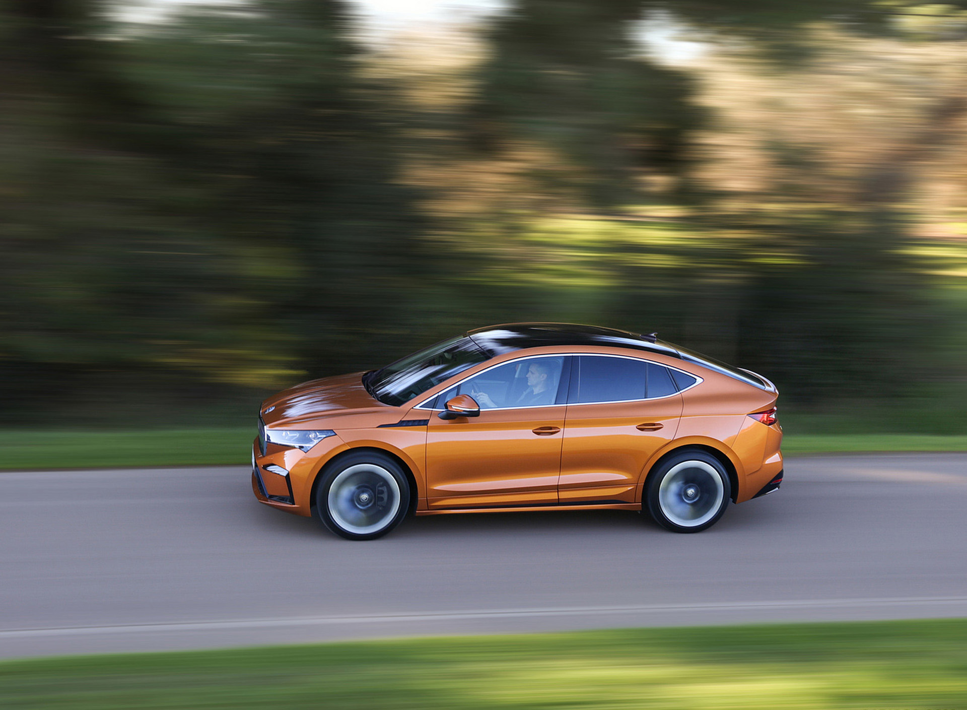 Download 2022 Škoda ENYAQ Coupe iV - Side HD Wallpaper 1920x1409 #86