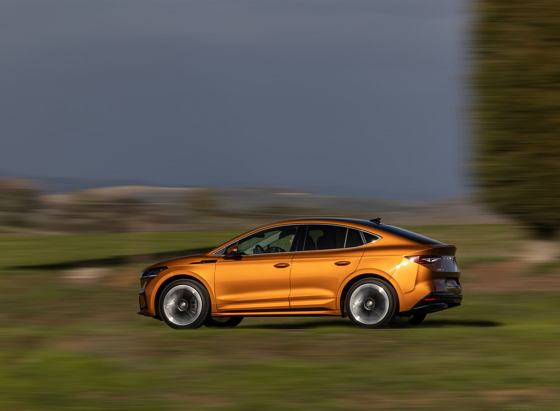 Download 2022 Škoda ENYAQ Coupe iV - Side HD Wallpaper 1920x1409 #98