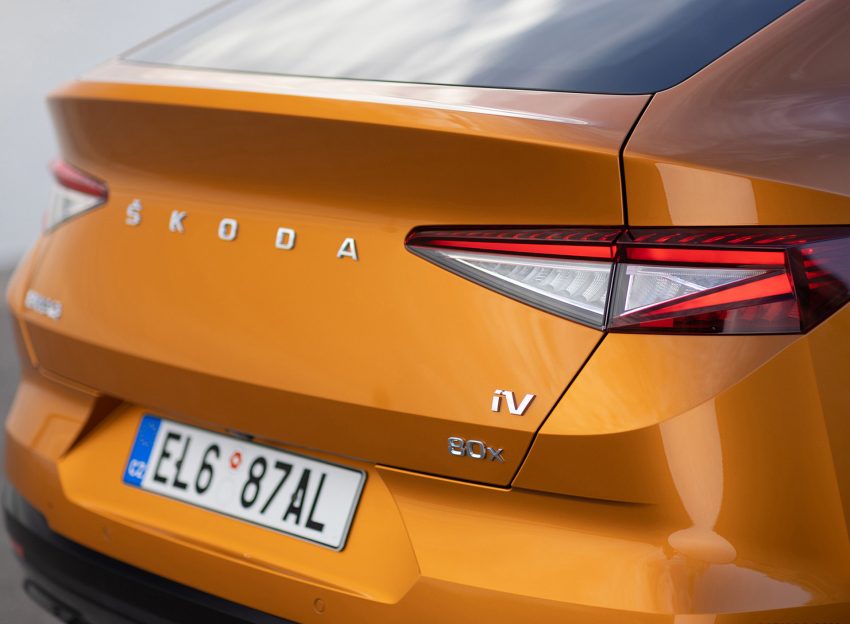 2022 Škoda ENYAQ Coupe iV - Tail Light Wallpaper 850x624 #160