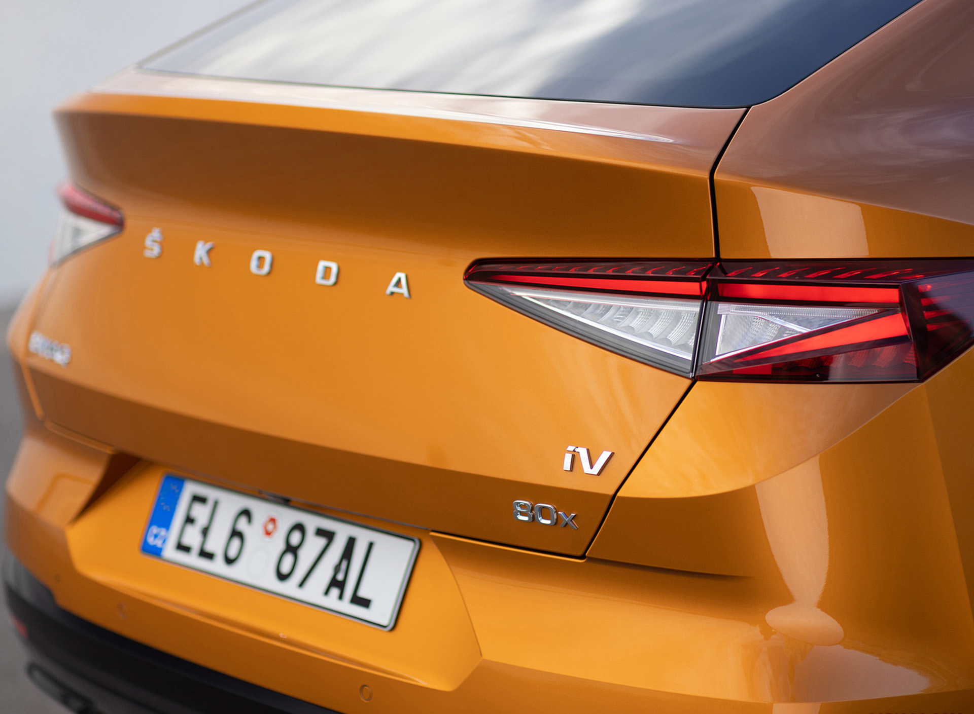 Download 2022 Škoda ENYAQ Coupe iV - Tail Light HD Wallpaper 1920x1409 #160
