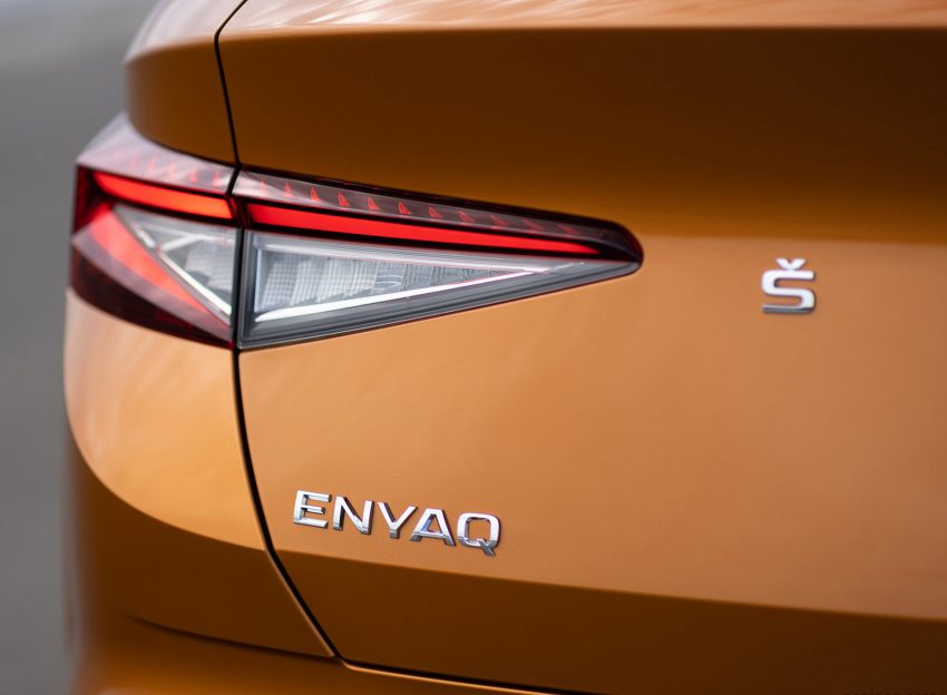 2022 Škoda ENYAQ Coupe iV - Tail Light Wallpaper 850x624 #161