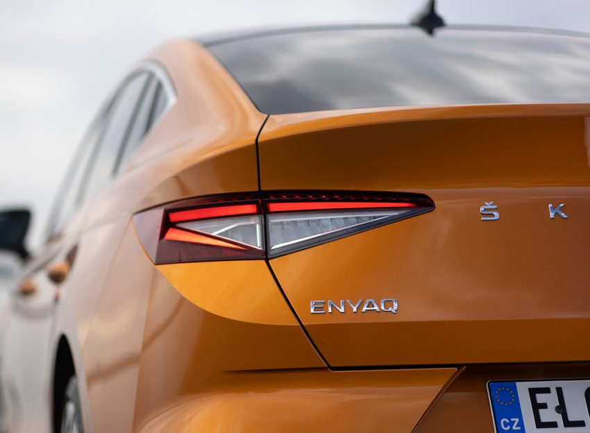 2022 Škoda ENYAQ Coupe iV - Tail Light Wallpaper 850x624 #162