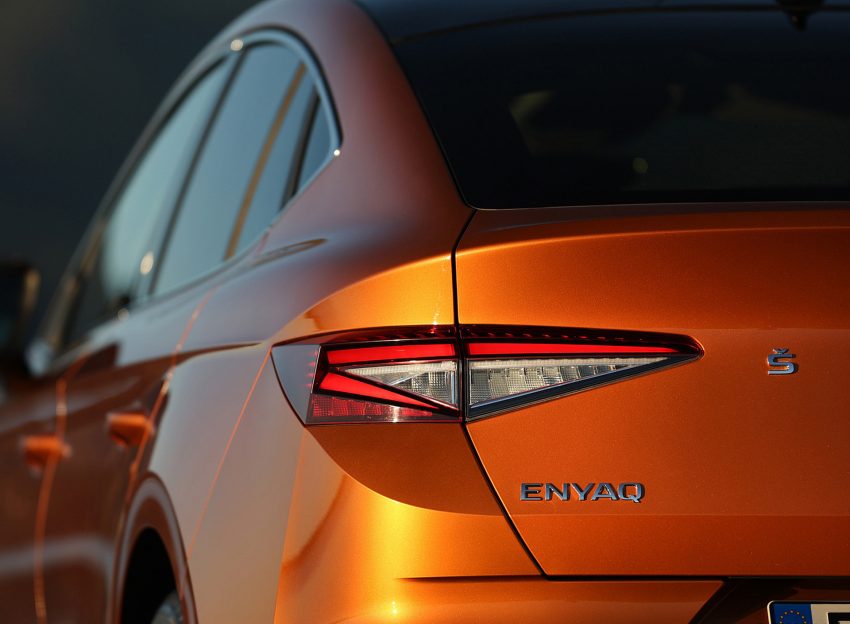 2022 Škoda ENYAQ Coupe iV - Tail Light Wallpaper 850x624 #163