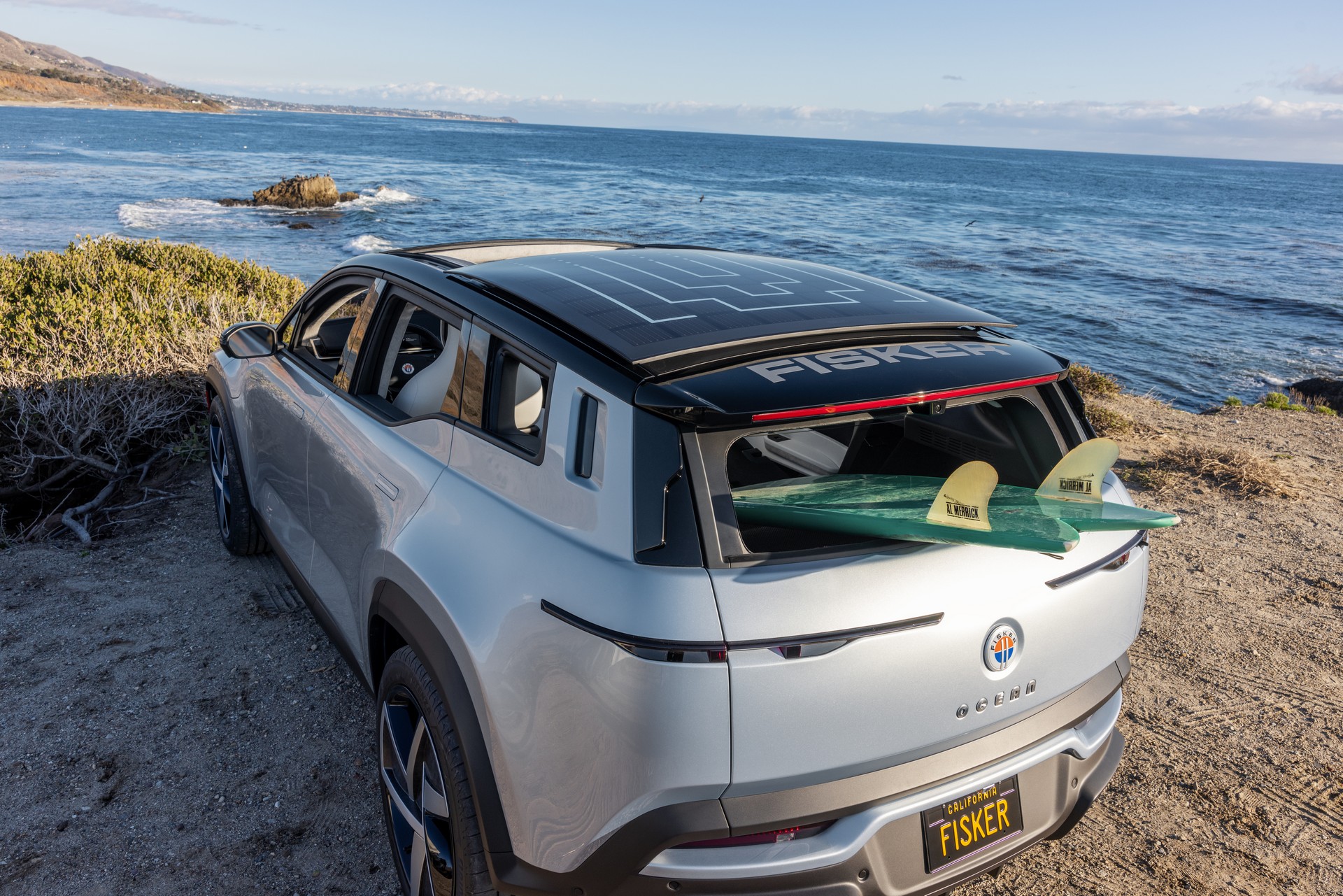 Download 2023 Fisker Ocean - Rear HD Wallpaper 1920x1281 #10
