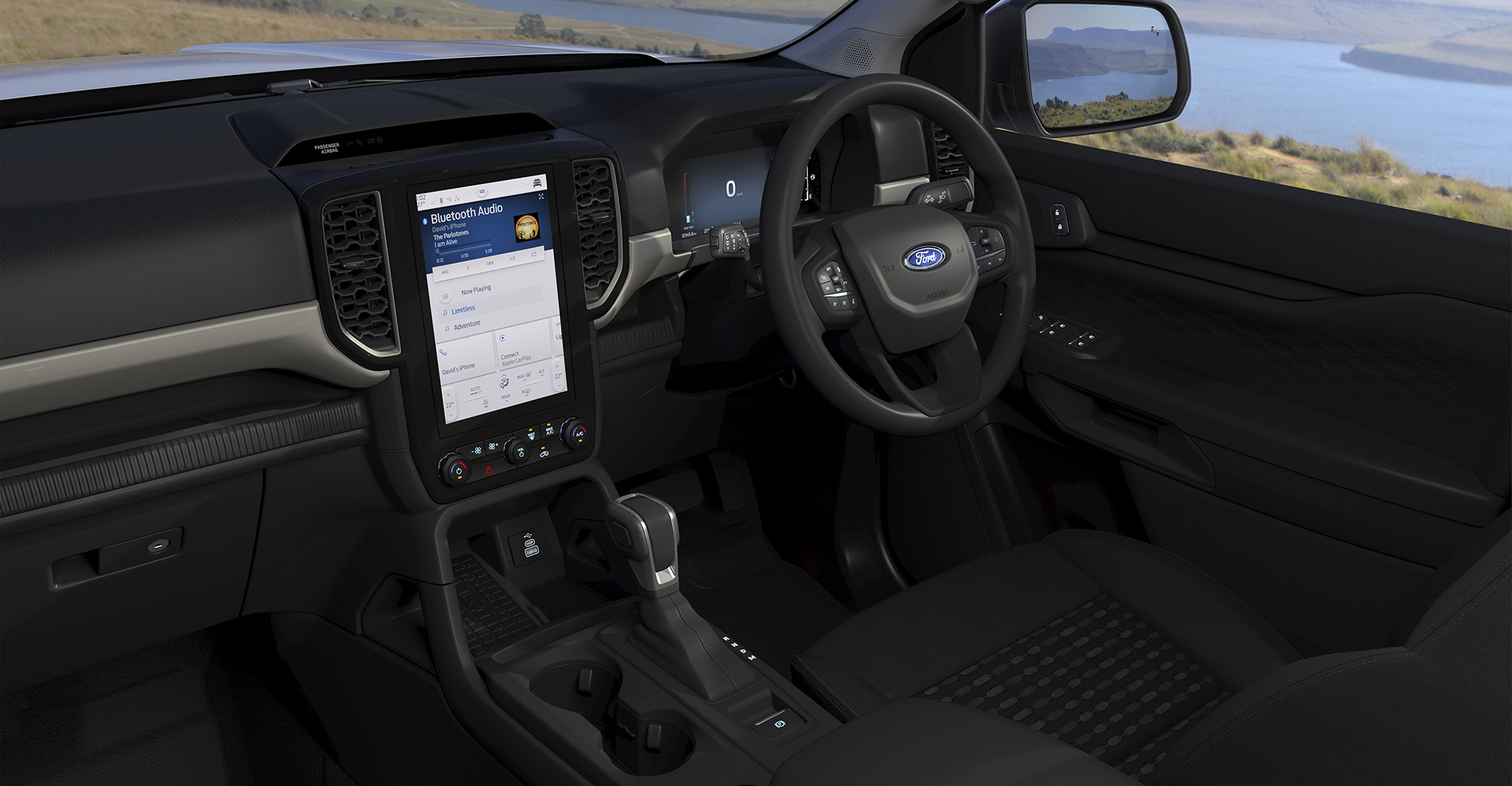 Download 2023 Ford Everest Ambiente - Interior HD Wallpaper 1920x998 #5