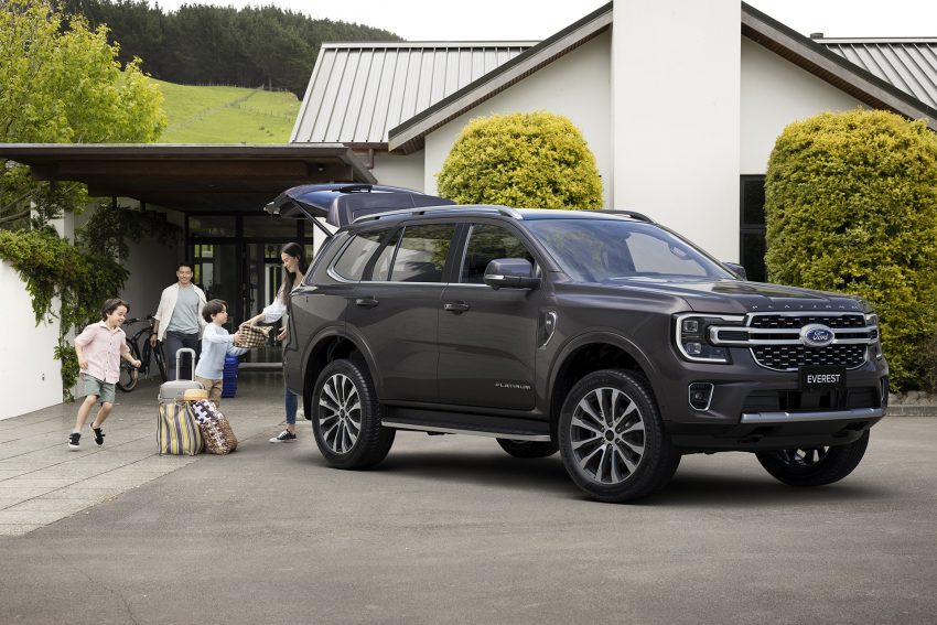 2023 Ford Everest Platinum - Front Three-Quarter Wallpaper 850x567 #5