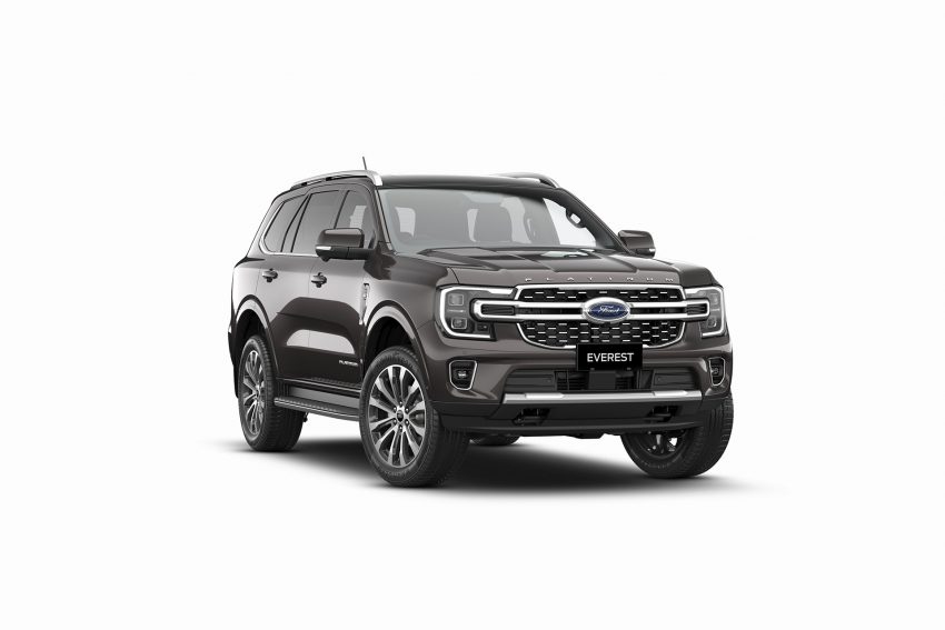 2023 Ford Everest Platinum - Front Three-Quarter Wallpaper 850x567 #9
