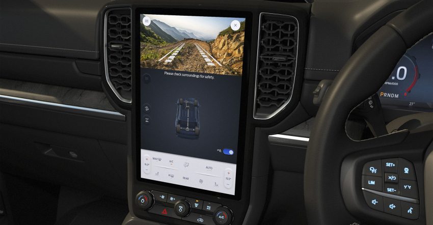 2023 Ford Everest Platinum - Interior, Detail Wallpaper 850x442 #19