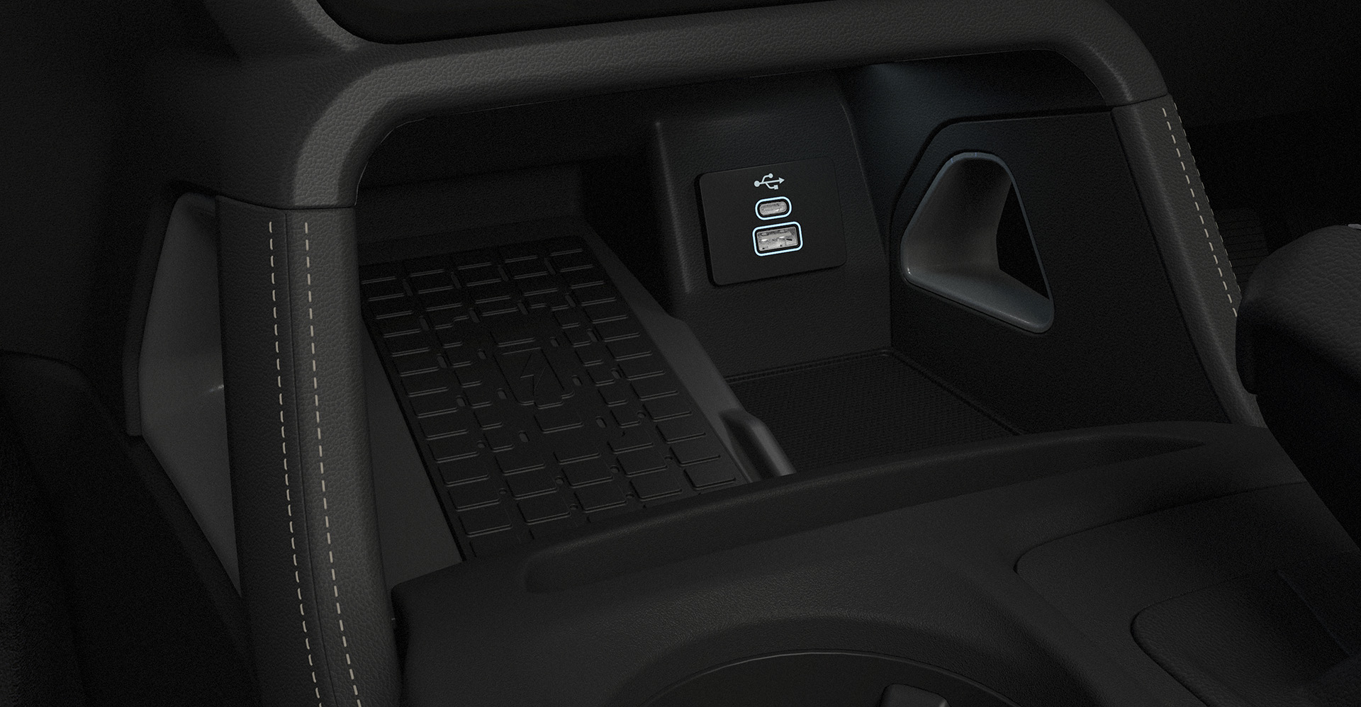 Download 2023 Ford Everest Platinum - Interior, Detail HD Wallpaper 1920x998 #20