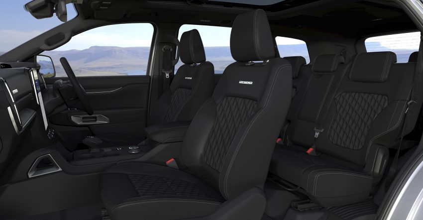 2023 Ford Everest Platinum - Interior, Seats Wallpaper 850x442 #17