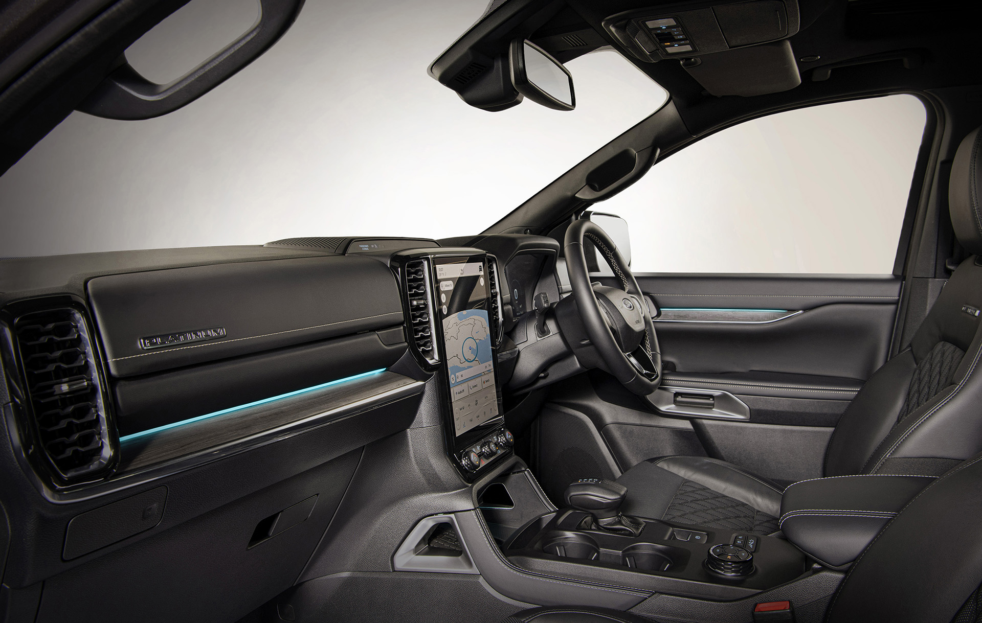 Download 2023 Ford Everest Platinum - Interior HD Wallpaper 1920x1219 #14