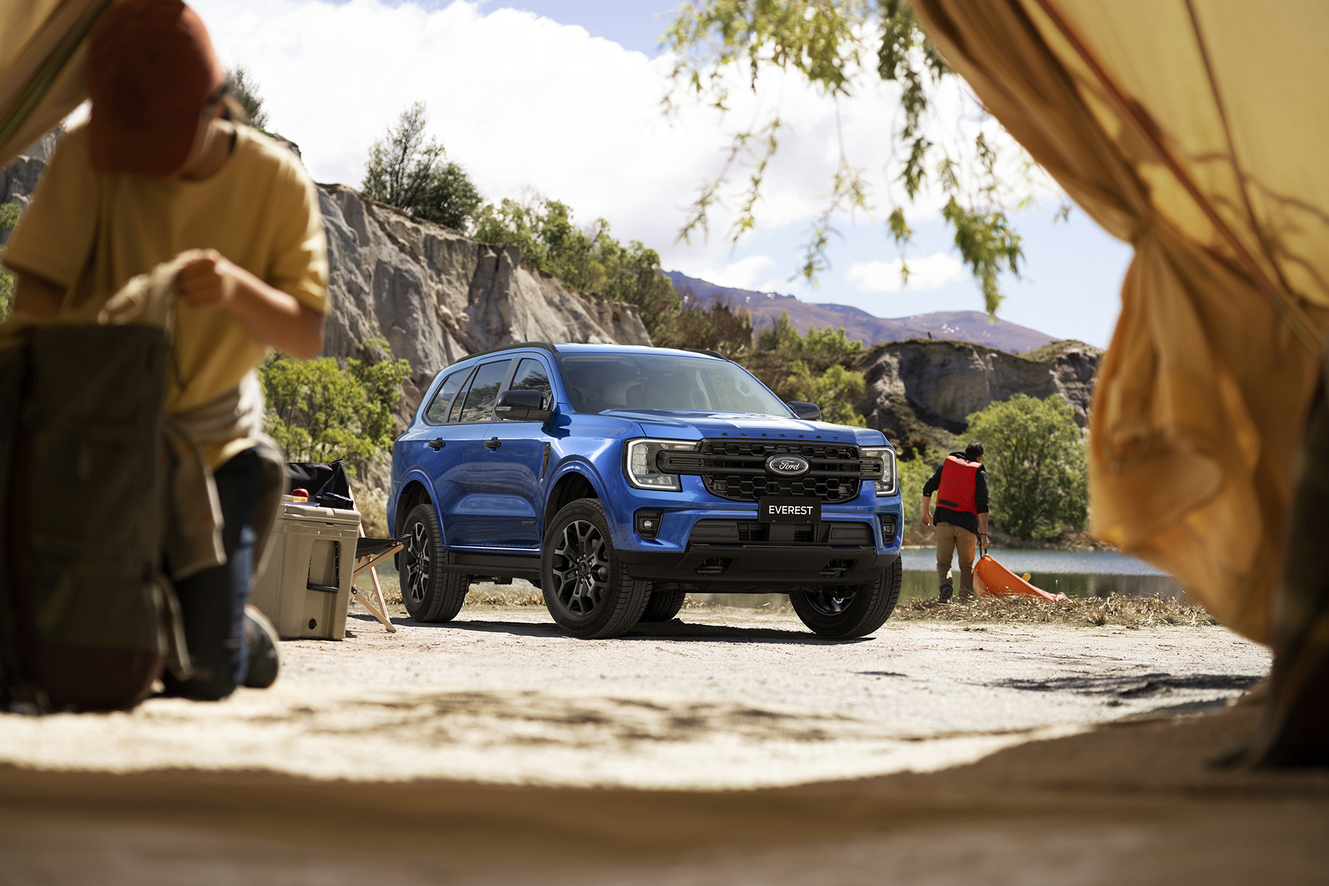 Download 2023 Ford Everest Sport - Front HD Wallpaper 1920x1280 #4