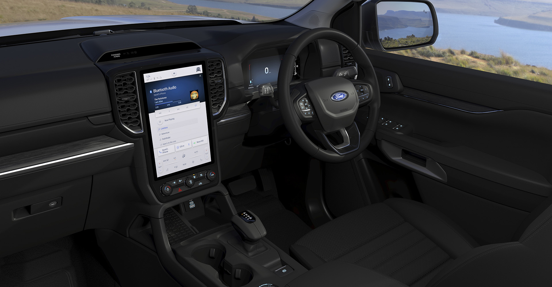 Download 2023 Ford Everest Sport - Interior HD Wallpaper 1920x998 #9