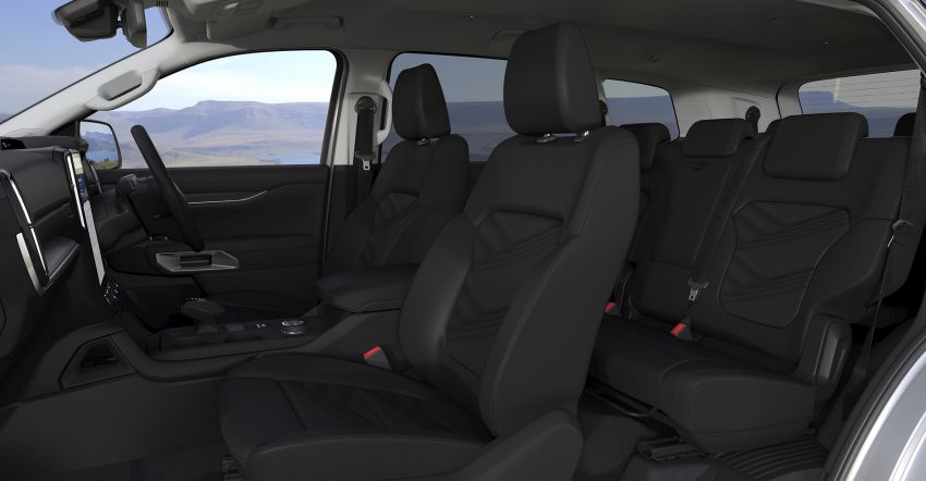 2023 Ford Everest Trend - Interior, Seats Wallpaper 850x442 #10
