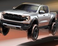 2023 Ford Ranger Raptor - Design Sketch Wallpaper 190x150
