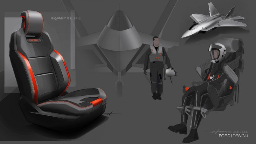 2023 Ford Ranger Raptor - Design Sketch Wallpaper 850x478 #65