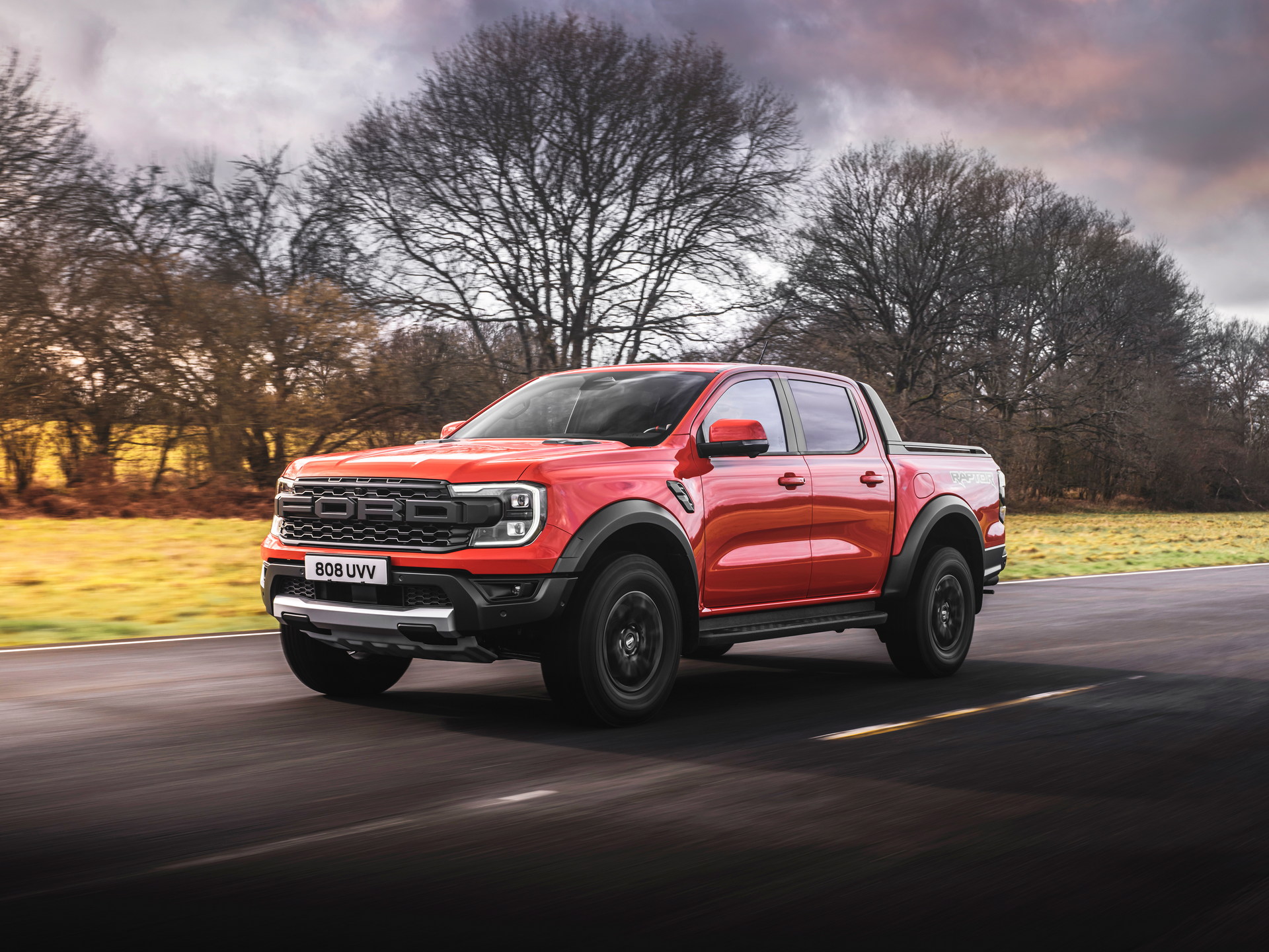 Download 2023 Ford Ranger Raptor - Front Three-Quarter HD Wallpaper 1920x1440 #2