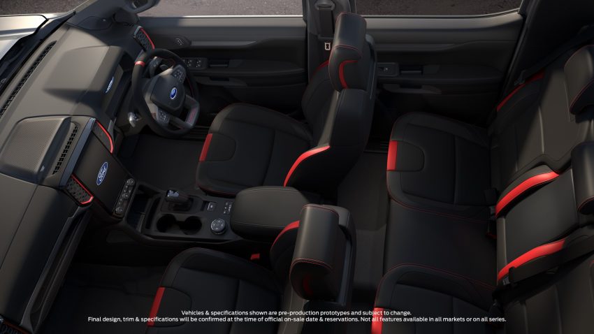 2023 Ford Ranger Raptor - Interior, Seats Wallpaper 850x478 #50